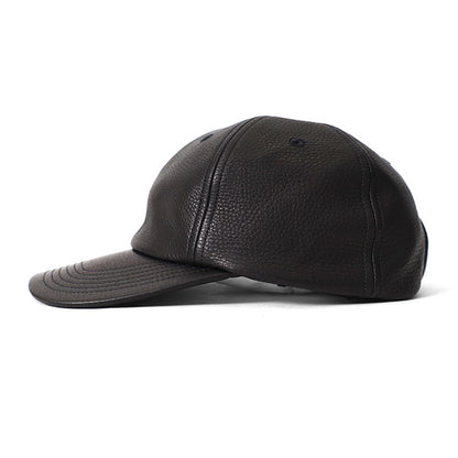 KIJIMA TAKAYUKI COWHIDE 6PANEL CAP 251002