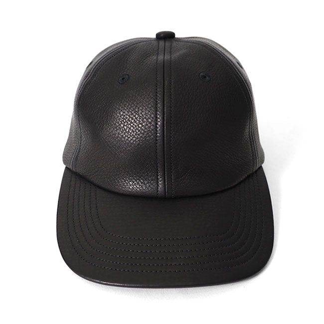 KIJIMA TAKAYUKI COWHIDE 6PANEL CAP 251002