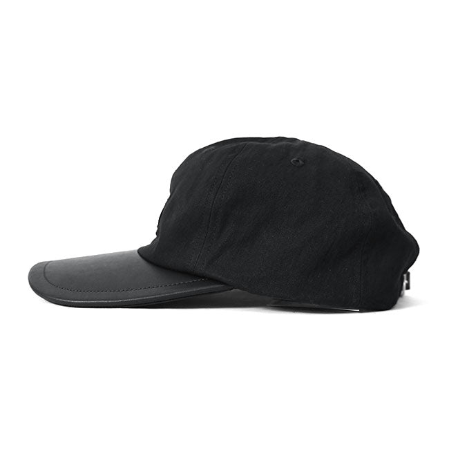 KIJIMA TAKAYUKI COTTON & LEATHER TRUCKER CAP W-251035