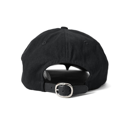 KIJIMA TAKAYUKI COTTON & LEATHER TRUCKER CAP W-251035