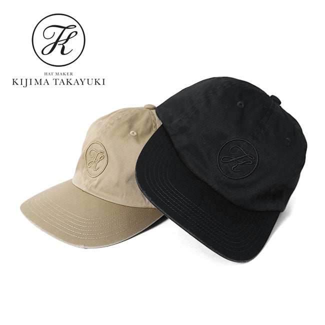 KIJIMA TAKAYUKI DESTROYED COTTON 6PANEL CAP 251004