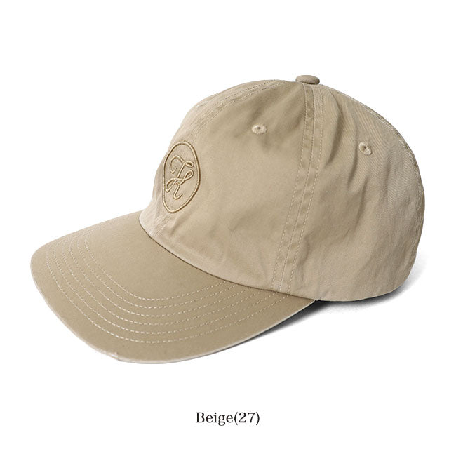 KIJIMA TAKAYUKI DESTROYED COTTON 6PANEL CAP 251004