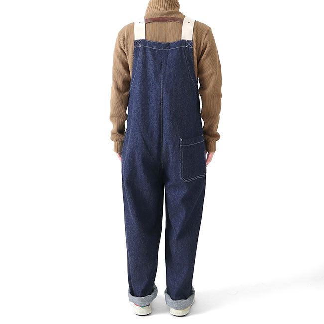 Nigel Cabourn ナイジェルケーボン ライブロ P-51 日本デニム ダンガリー 80431350500 オーバーオール メンズ