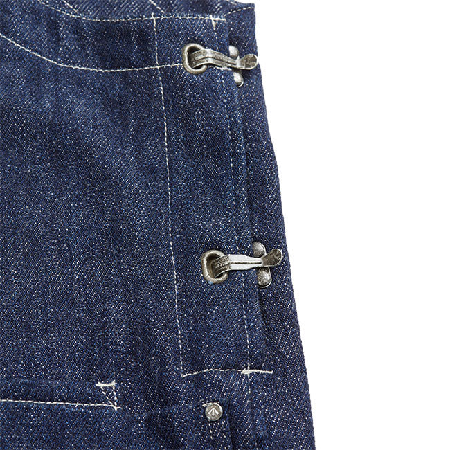Nigel Cabourn ナイジェルケーボン ライブロ P-51 日本デニム ダンガリー 80431350500 オーバーオール メンズ