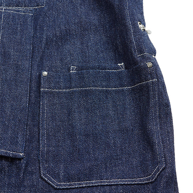 Nigel Cabourn ナイジェルケーボン ライブロ P-51 日本デニム ダンガリー 80431350500 オーバーオール メンズ