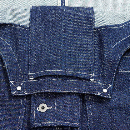 Nigel Cabourn ナイジェルケーボン ライブロ P-51 日本デニム ダンガリー 80431350500 オーバーオール メンズ
