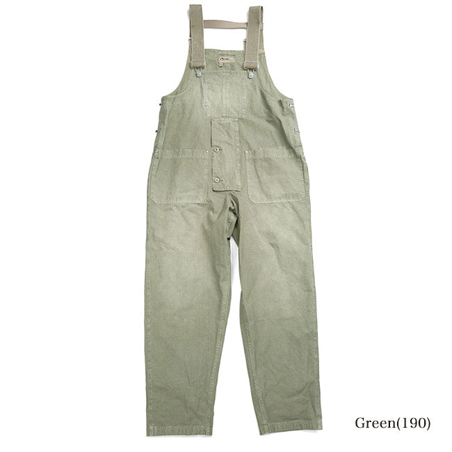Nigel Cabourn ナイジェルケーボン ライブロ P-58 コットンリップストップ ダンガリー 80431350520 オーバーオール メンズ