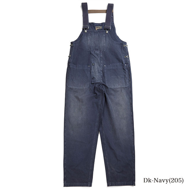 Nigel Cabourn ナイジェルケーボン ライブロ P-58 コットンリップストップ ダンガリー 80431350520 オーバーオール メンズ