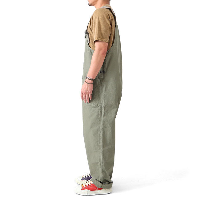 Nigel Cabourn ナイジェルケーボン ライブロ P-58 コットンリップストップ ダンガリー 80431350520 オーバーオール メンズ