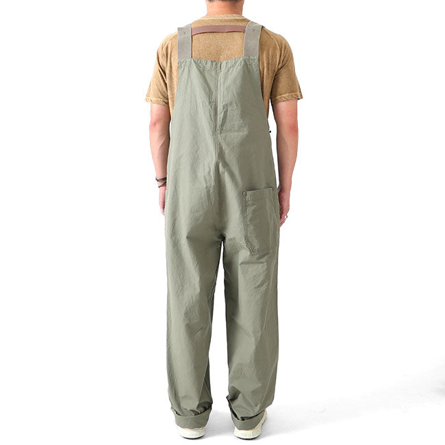 Nigel Cabourn ナイジェルケーボン ライブロ P-58 コットンリップストップ ダンガリー 80431350520 オーバーオール メンズ