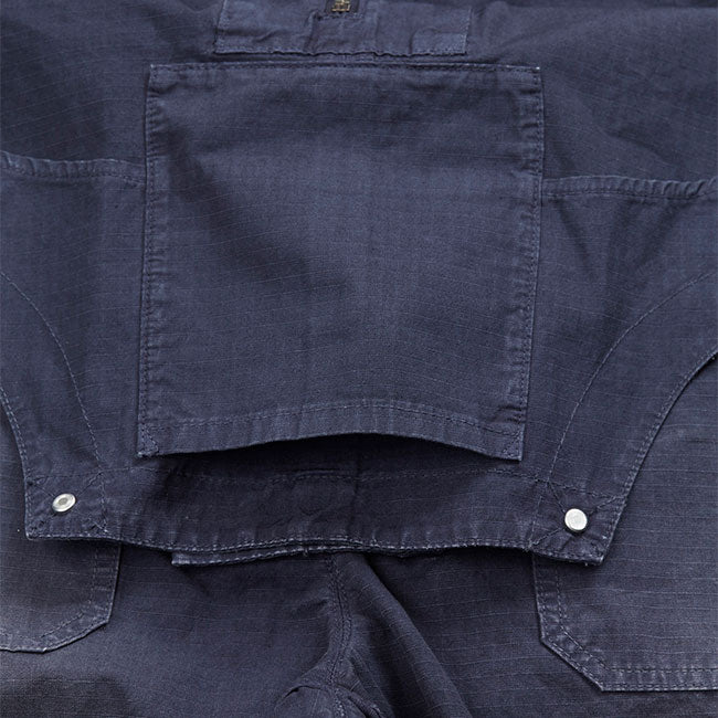 Nigel Cabourn ナイジェルケーボン ライブロ P-58 コットンリップストップ ダンガリー 80431350520 オーバーオール メンズ