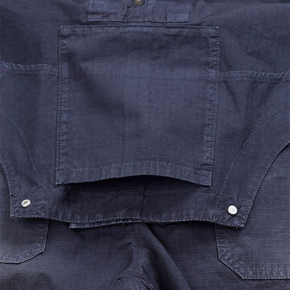 Nigel Cabourn ナイジェルケーボン ライブロ P-58 コットンリップストップ ダンガリー 80431350520 オーバーオール メンズ