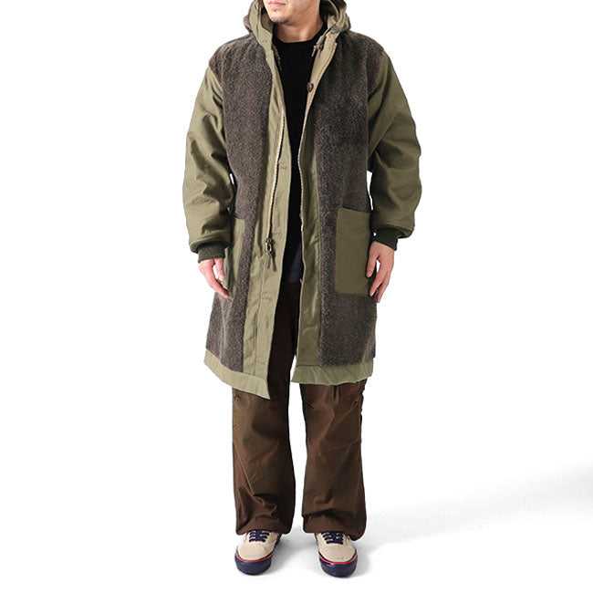 Nigel Cabourn ナイジェルケーボン N-2 リバーシブル ファーライナー デッキコート 8043nigelcabourn060 メンズ