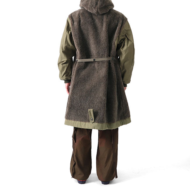 Nigel Cabourn ナイジェルケーボン N-2 リバーシブル ファーライナー デッキコート 8043nigelcabourn060 メンズ