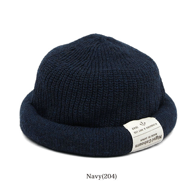 Nigel Cabourn ナイジェルケーボン ウール ニットキャップ 80430066002 ビーニー 帽子 メンズ レディース