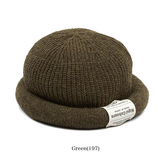 Nigel Cabourn ナイジェルケーボン ウール ニットキャップ 80430066002 ビーニー 帽子 メンズ レディース