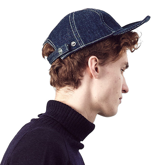 Nigel Cabourn ナイジェルケーボン ライブロ ACC-50 日本デニム 6パネル メカニックキャップ 80431366000 帽子 メンズ レディース