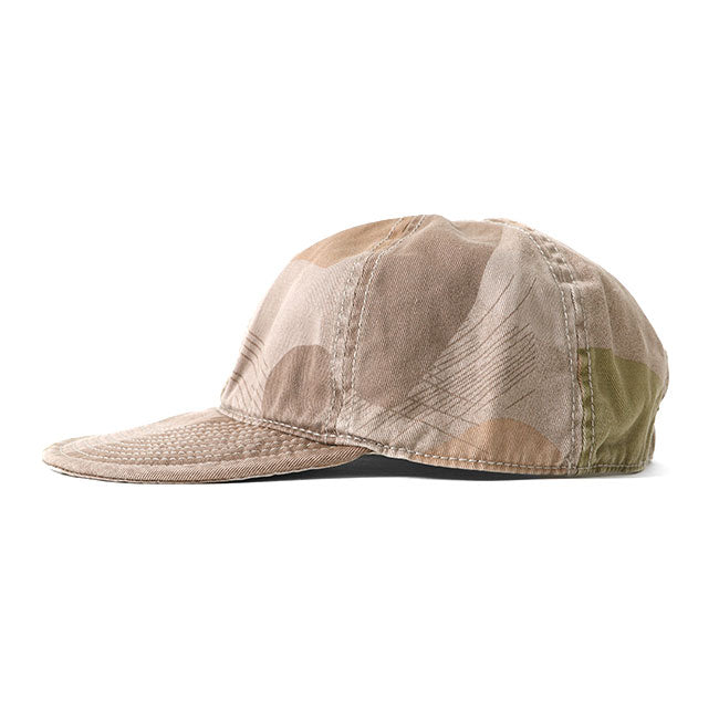 Nigel Cabourn ナイジェルケーボン ライブロ ACC-51 迷彩 6パネル メカニックキャップ 80431366010 カモフラージュ 帽子 メンズ レディース