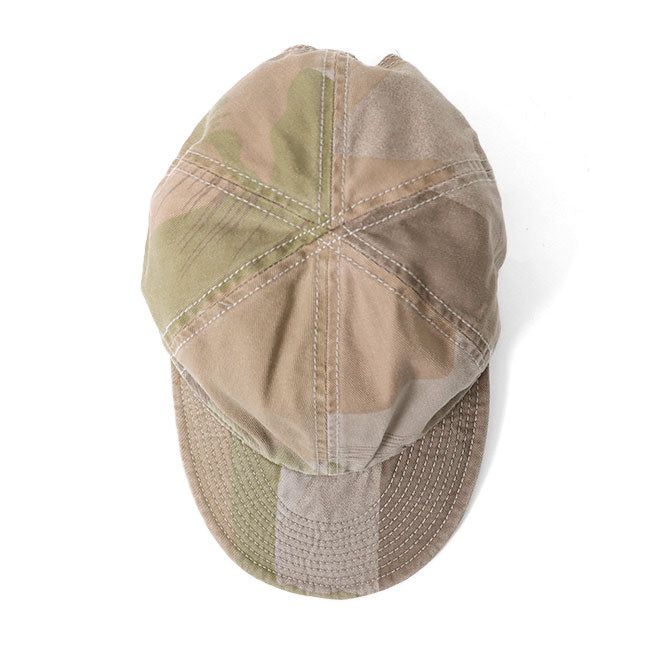 Nigel Cabourn ナイジェルケーボン ライブロ ACC-51 迷彩 6パネル メカニックキャップ 80431366010 カモフラージュ 帽子 メンズ レディース