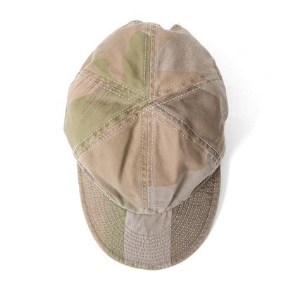 Nigel Cabourn ナイジェルケーボン ライブロ ACC-51 迷彩 6パネル メカニックキャップ 80431366010 カモフラージュ 帽子 メンズ レディース