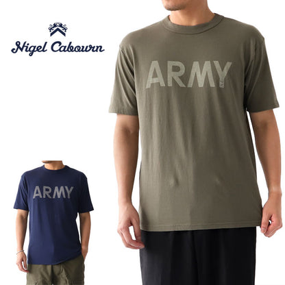 Nigel Cabourn ナイジェルケーボン ARMY Tシャツ 80380021006 (メンズ)