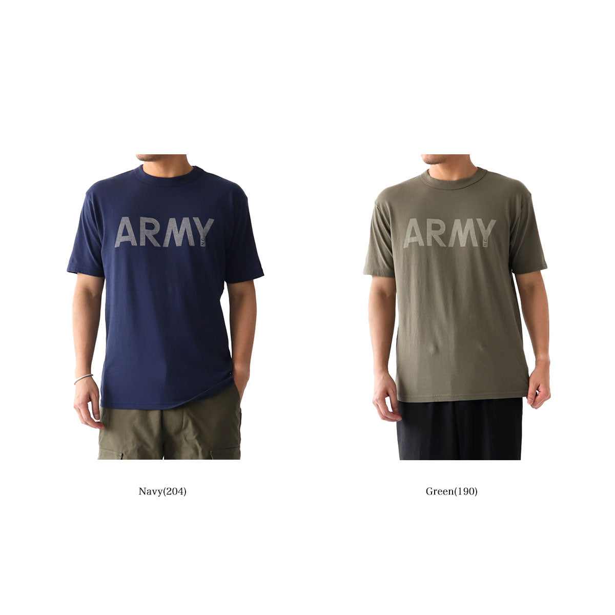Nigel Cabourn ナイジェルケーボン ARMY Tシャツ 80380021006 (メンズ)