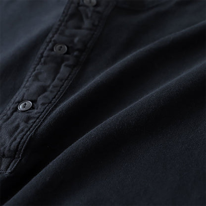 Nigel Cabourn ナイジェルケーボン ビンテージ ヘンリーネックTシャツ 80380021015 (メンズ)