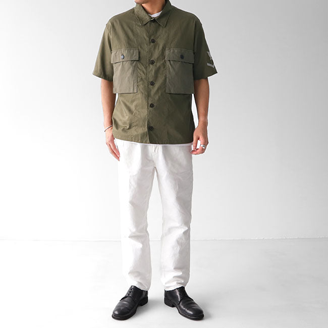 Nigel Cabourn ナイジェルケーボン ユーティリティシャツ 80380011001 ミリタリーシャツ (メンズ)