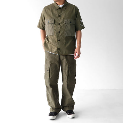 Nigel Cabourn ナイジェルケーボン ユーティリティシャツ 80380011001 ミリタリーシャツ (メンズ)