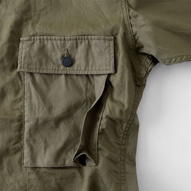 Nigel Cabourn ナイジェルケーボン ユーティリティシャツ 80380011001 ミリタリーシャツ (メンズ)