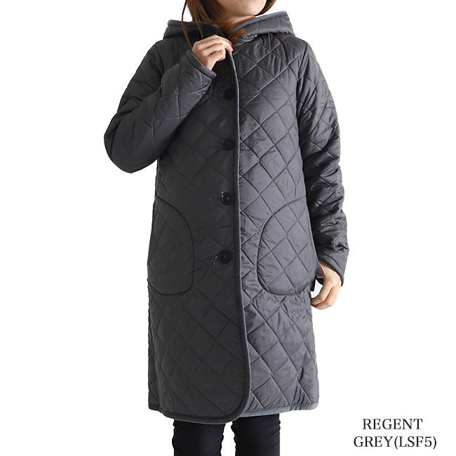 LAVENHAM ラベンハム ブランドン ファー ラブンスター キルティングコート ロングコート BRUNDON FUR LAVENSTER (レディース)