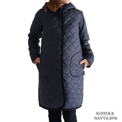 LAVENHAM ラベンハム ブランドン ファー ラブンスター キルティングコート ロングコート BRUNDON FUR LAVENSTER (レディース)