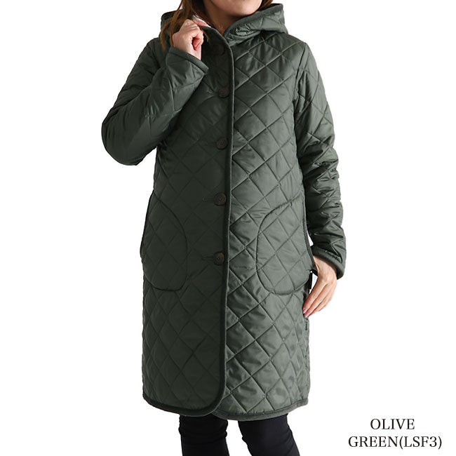 LAVENHAM ラベンハム ブランドン ファー ラブンスター キルティングコート ロングコート BRUNDON FUR LAVENSTER (レディース)