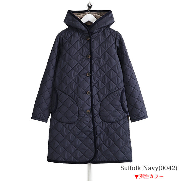 LAVENHAM ラベンハム ブランドン ファー ラブンスター キルティングコート ロングコート BRUNDON FUR LAVENSTER (レディース)