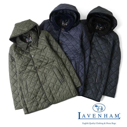 LAVENHAM ラベンハム デンストン スリムフィット キルティングジャケット DENSTON 3 (メンズ)