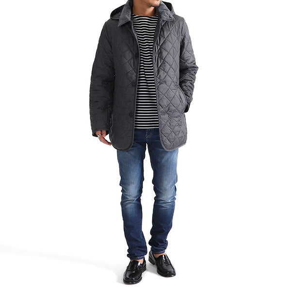 LAVENHAM ラベンハム デンストン スリムフィット キルティングジャケット DENSTON 3 (メンズ)