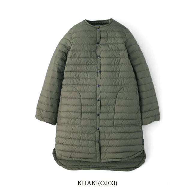 Traditional Weatherwear トラディショナルウェザーウェア アークリー ロング カラーレス キルティングコート A212CIDCO0169OJ ダウンコート レディース