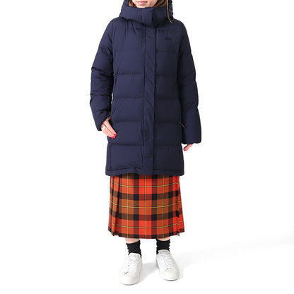 Lacoste ラコステ フード付き ミドル丈 ダウンコート BF275EL 撥水 レディース