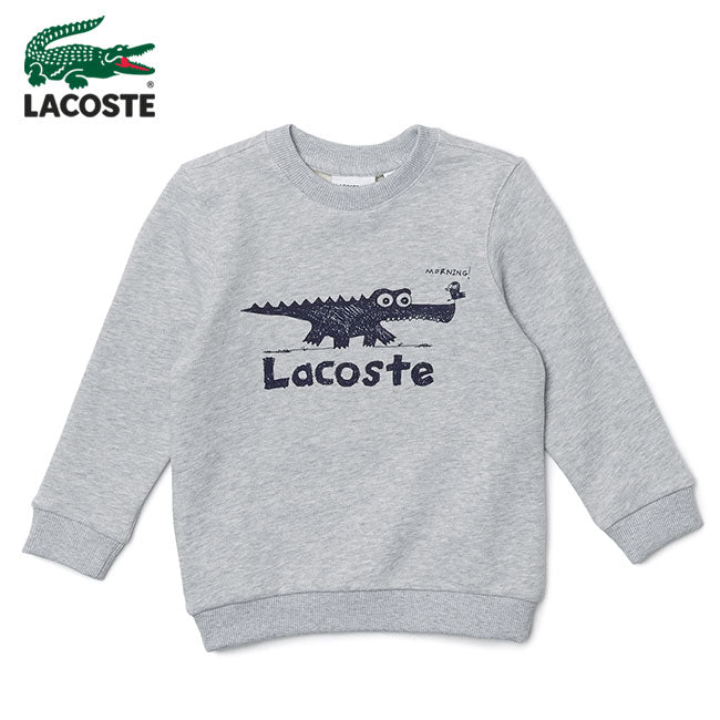 Lacoste ラコステ マシュー・ランガイル コラボ アートロゴ スウェット SJ9739L トレーナー キッズ ギフト プレゼント