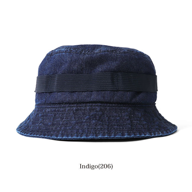 Nigel Cabourn ナイジェルケーボン LYBRO ライブロ ACC-2 日本デニム ナムバケットハット 80441366005 帽子 メンズ レディース