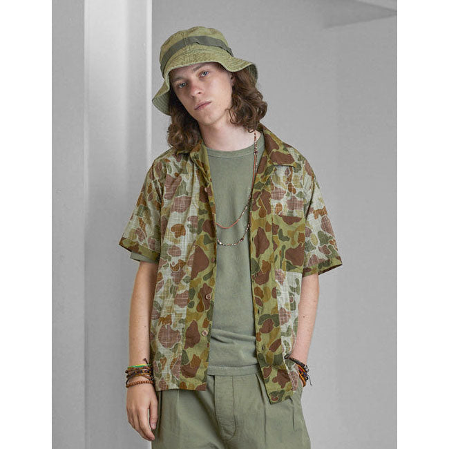 Nigel Cabourn ナイジェルケーボン LYBRO ライブロ ACC-2 日本デニム ナムバケットハット 80441366005 帽子 メンズ レディース