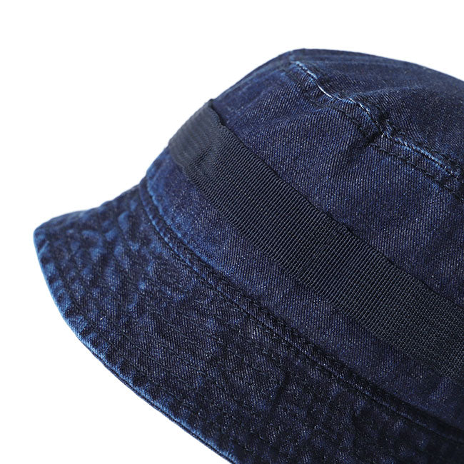 Nigel Cabourn ナイジェルケーボン LYBRO ライブロ ACC-2 日本デニム ナムバケットハット 80441366005 帽子 メンズ レディース
