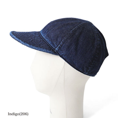 Nigel Cabourn ナイジェルケーボン LYBRO ライブロ ACC-1 6パネル 日本デニム メカニックキャップ 80441366000 帽子 メンズ レディース