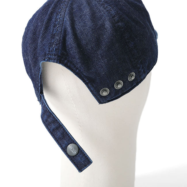 Nigel Cabourn ナイジェルケーボン LYBRO ライブロ ACC-1 6パネル 日本デニム メカニックキャップ 80441366000 帽子 メンズ レディース