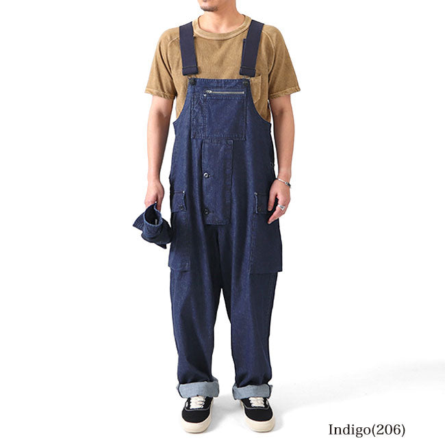 Nigel Cabourn ナイジェルケーボン LYBRO ライブロ P-51 日本デニム ファクトリー ダンガリー 80441350500 オーバーオール オールインワン メンズ