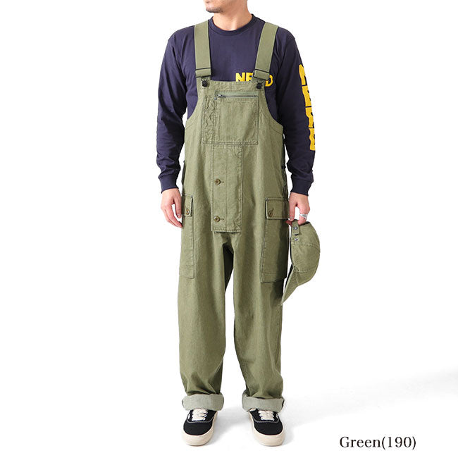 Nigel Cabourn ナイジェルケーボン LYBRO ライブロ P-51 日本デニム ファクトリー ダンガリー 80441350500 オーバーオール オールインワン メンズ