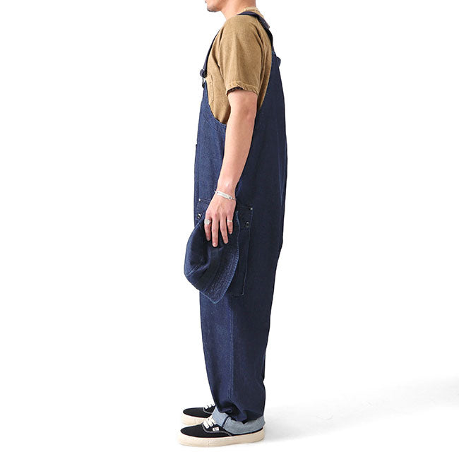 Nigel Cabourn ナイジェルケーボン LYBRO ライブロ P-51 日本デニム ファクトリー ダンガリー 80441350500 オーバーオール オールインワン メンズ