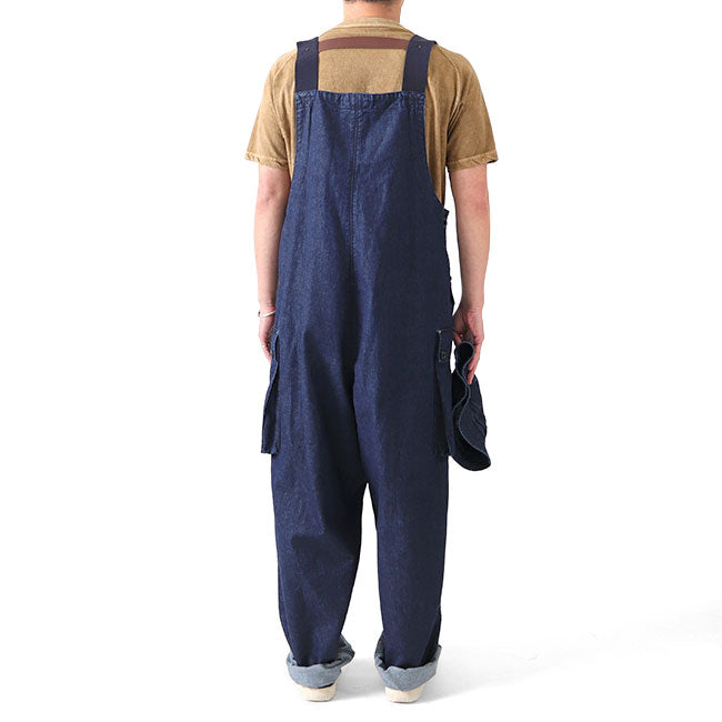 Nigel Cabourn ナイジェルケーボン LYBRO ライブロ P-51 日本デニム ファクトリー ダンガリー 80441350500 オーバーオール オールインワン メンズ