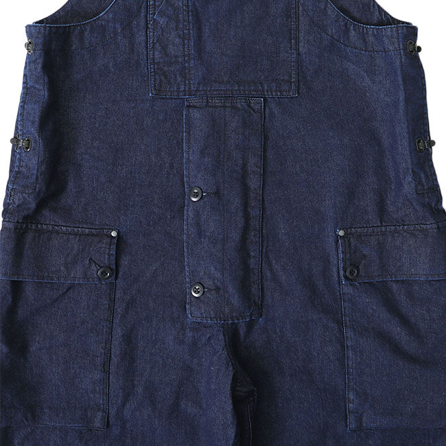Nigel Cabourn ナイジェルケーボン LYBRO ライブロ P-51 日本デニム ファクトリー ダンガリー 80441350500 オーバーオール オールインワン メンズ