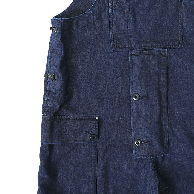 Nigel Cabourn ナイジェルケーボン LYBRO ライブロ P-51 日本デニム ファクトリー ダンガリー 80441350500 オーバーオール オールインワン メンズ